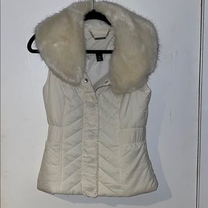 White House Black Market puffer vest